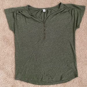 Old navy button top